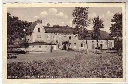 58870 Ak Scheibenberg im Erzgebirge Gasthof "Feldschlößchen" 1942