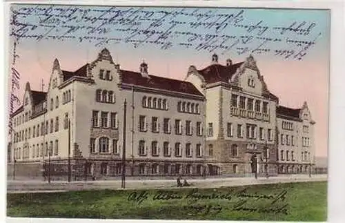 12/12 Ak Leipzig Lehrer Seminar 1907