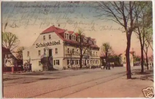 13196 Ak Klotzsche Gasthof "Schänkhübel" 1920