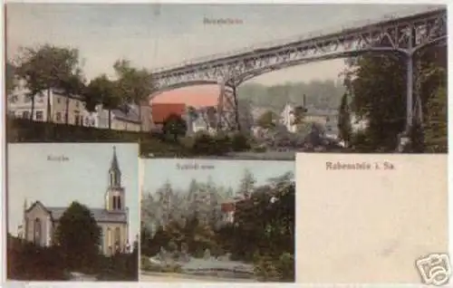 13211 Mehrbild Ak Rabenstein in Sachsen um 1910