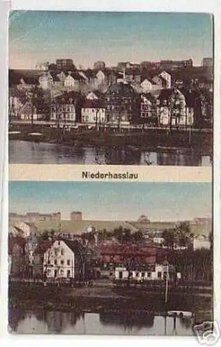 09548 Mehrbild Ak Niederhasslau bei Zwickau 1917