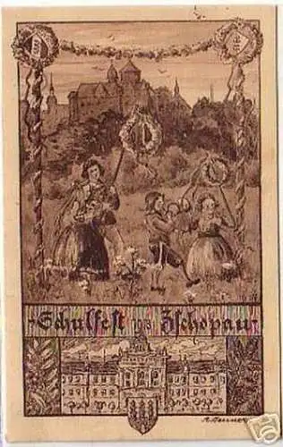 08511 Offizielle Festpostkarte Schulfest Zschopau 1913