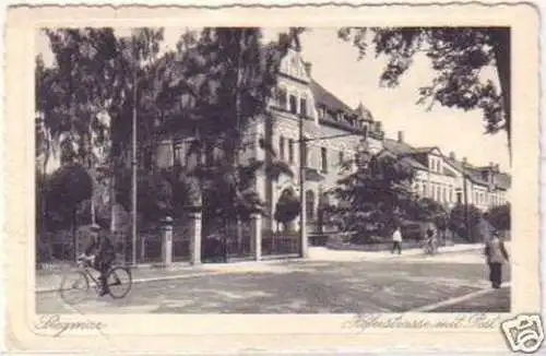 20788 Ak Siegmar Hoferstraße mit Post 1932