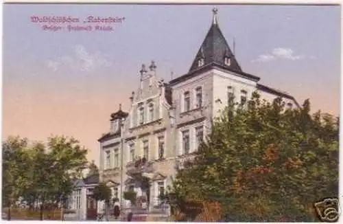 19133 Ak Waldschlößchen "Rabenstein" um 1915