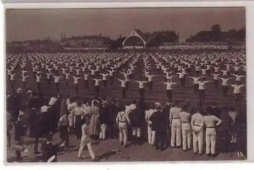 15/21 Foto Ak Leipzig Arbeiter Turn- & Sportfest 1922