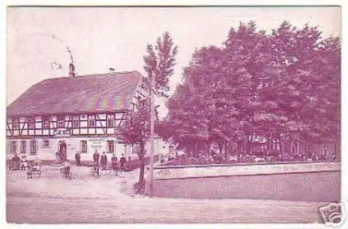 16380 Ak Gasthof Schwanefeld bei Crimmitschau 1912