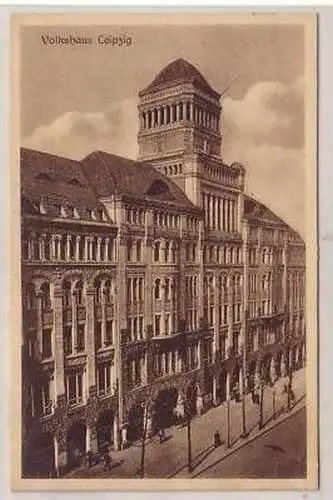 5/4 Ak Leipzig Volkshaus 1928