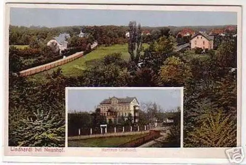 17632 Feldpost Mehrbild Ak Lindhardt bei Naunhof 1915