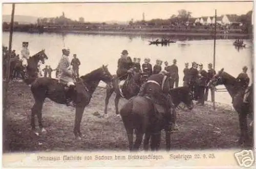 18332 Ak Soebrigen Prinzessin Mathilde von Sachsen 1905