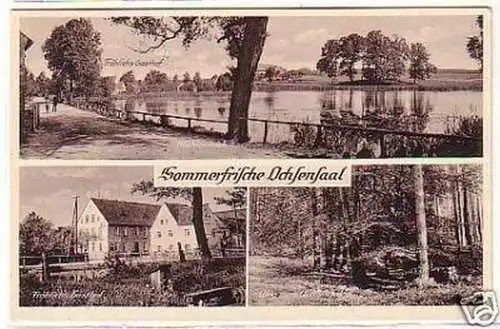 32310 Mehrbild Ak Sommerfrische Ochsensaal 1942