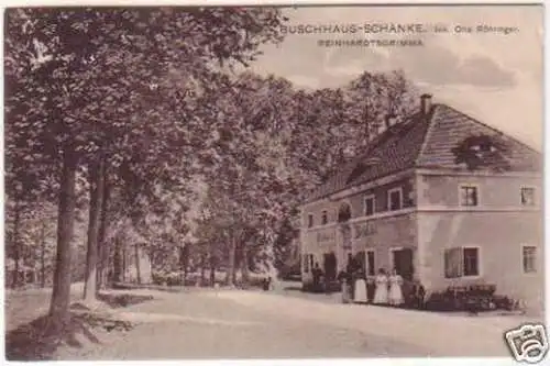 24091 Ak Buschhaus-Schänke Reinhardtsgrimma um 1910