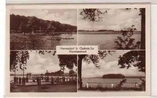 60100 Mehrbild Ak Wermsdorf bei Oschatz Horstsee 1959