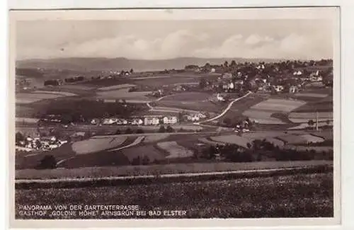 59546 Ak Arnsgrün bei Bad Elster Gasthof "Goldne Höhe" 1931