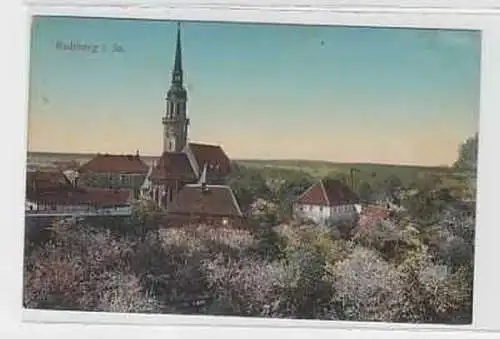 39159 Ak Radeberg in Sachsen Totalansicht um 1910