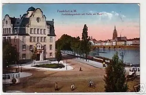 10359 Ak Frankfurt a.M. Fortbildungsschule 1918