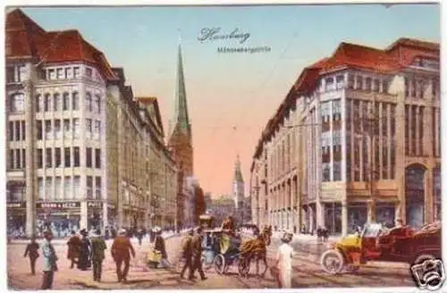 26106 Ak Hamburg Mönckebergstrasse 1913