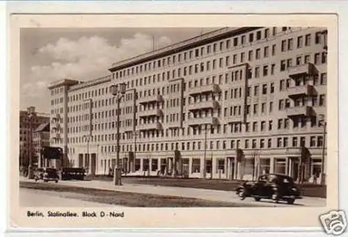 25193 Ak Stalinallee Block D-Nord 1954