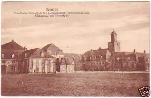 27110 Ak Spandau preußische Hochschule Übungsplatz 1925