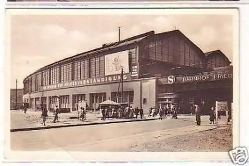 28656 Ak Berlin Bahnhof Friedrichstrasse 1959