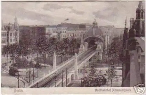 18356 Ak Berlin Hochbahnhof Nollendorfplatz 1905