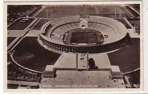 26643 Ak Berlin Reichssportfeld Fliegeraufnahme 1936