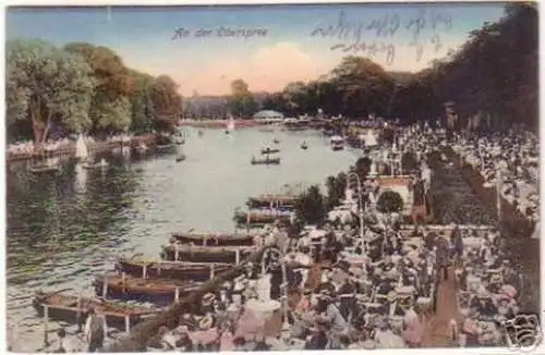 18313 Ak Berlin Etablissement an der Oberspree 1915