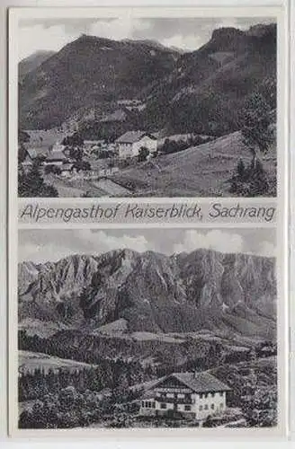 46404 Mehrbild Ak Sachrang Alpengasthof Kaiserblick 1930