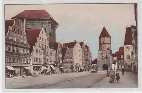 46619 Ak Augsburg Jacoberstrasse um 1920