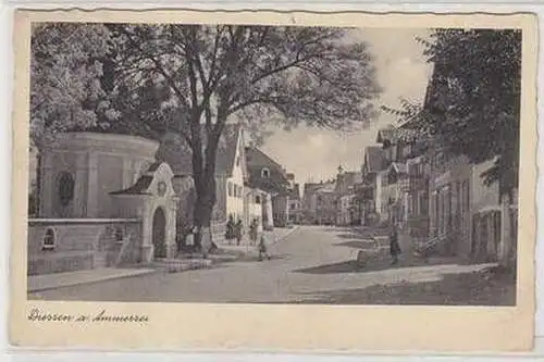 46496 Ak Diessen am Ammersee Stadtansicht 1936