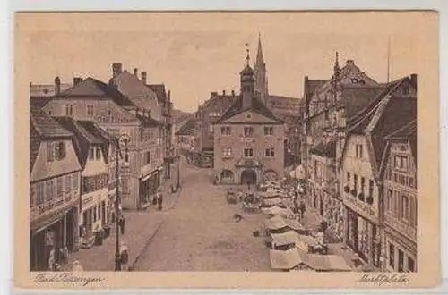 46486 Ak Bad Kissingen Marktplatz um 1930