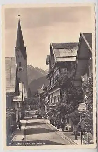 44211 Ak Oberstdorf Kirchstrasse 1936