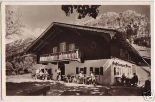 11561 Ak Gasthof Padinger Alm in Bad Reichenhall 1937