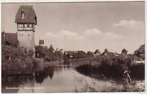 03263 Ak Dinkelsbühl Bäuerleinsturm 1928