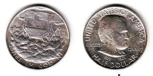 1/2 Dollar Silber Gedenk Münze USA 1922 in TOP (104876)