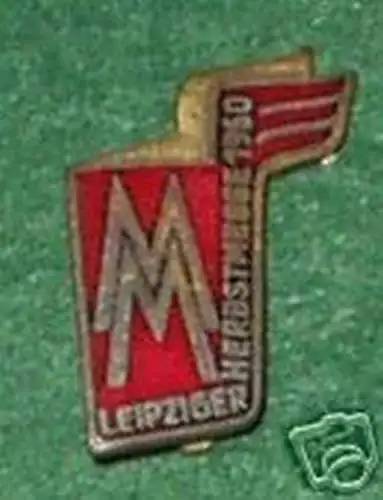 seltenes DDR Abzeichen Leipziger Herbstmesse 1960