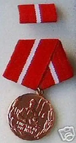 DDR Medaille für treue Dienste Kampfgruppen in Bronze