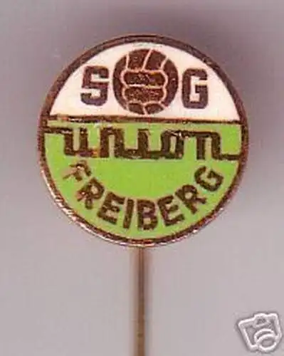 Emailliertes DDR Sport Abzeichen SG Union Freiberg