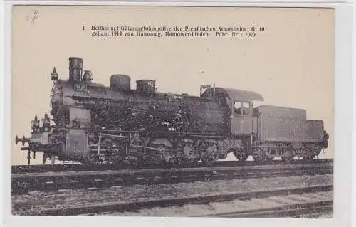 86663 AK Heißdampf-Güterzuglokomotive der preußischen Staatsbahn 1914