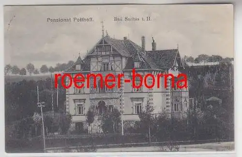 77260 Ak Bad Sachsa im Harz Pensionat Potthoff um 1910