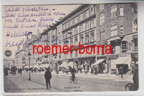 73810 Ak Kopenhagen København Provins-Hotellet Vesterbrogade 1919