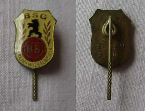 DDR Anstecknadel Mitgliedsabzeichen BSG BB Berlin-Wilhelmsruh (105872)