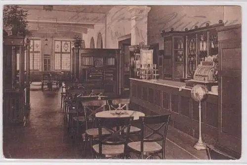 900613 Feldpost AK Kaffeehaus Germania Lüdenscheid, Inh. G.A. Mathemeyer 1917