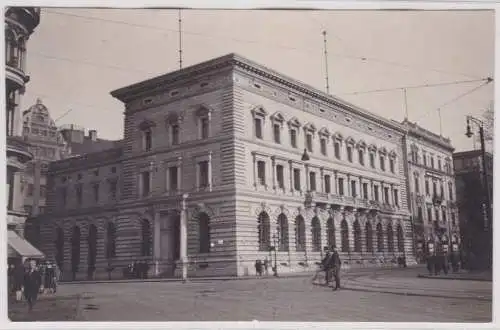 900906 Foto Ak Leipzig Reichsbank Petersstraße 1928