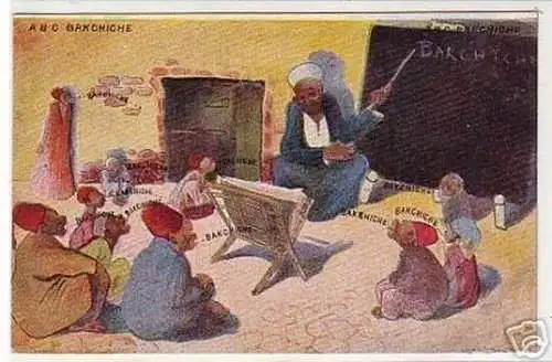 02852 Humor Ak Ägypten "ABC Bakchiche" um 1910