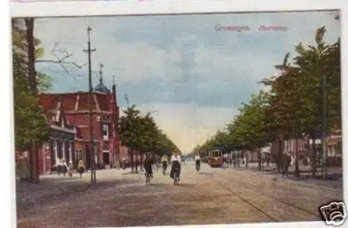 31007 Ak Groningen Niederlande Heereweg um 1910