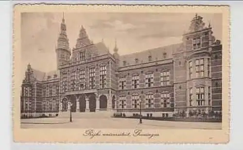 37630 Ak Groningen Rijks Universität um 1910