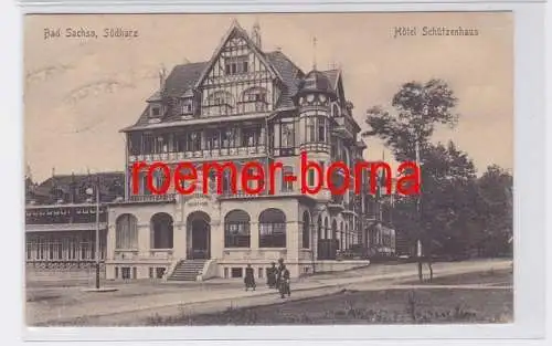 77402 Ak Bad Sachsa Südharz Hotel Schützenhaus 1925