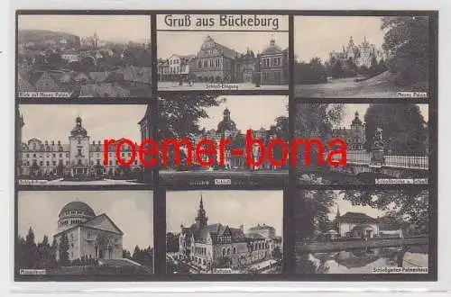 46194 Mehrbild Ak Gruß aus Bückeburg Schloß usw. um 1910