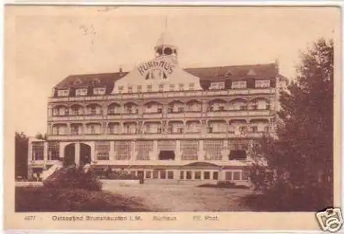 24259 Ak Brunshaupten in Mecklenburg Kurhaus 1927