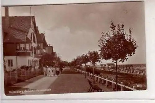 43028 Ak Ostseebad Bansin Promenade um 1920